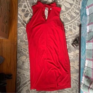 NWT Women's London Times Red Mini Dress